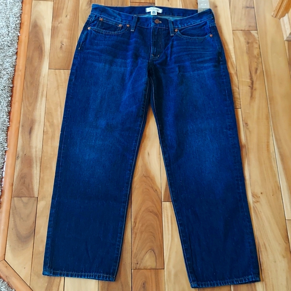 Madewell "The Low-Rise Perfect Vintage Straight Jean"